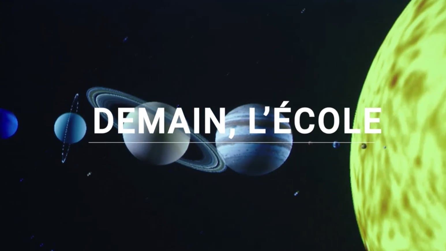 Backdrop for Demain, l'école