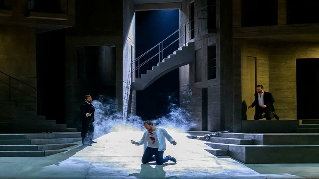 Backdrop for The Metropolitan Opera: Don Giovanni