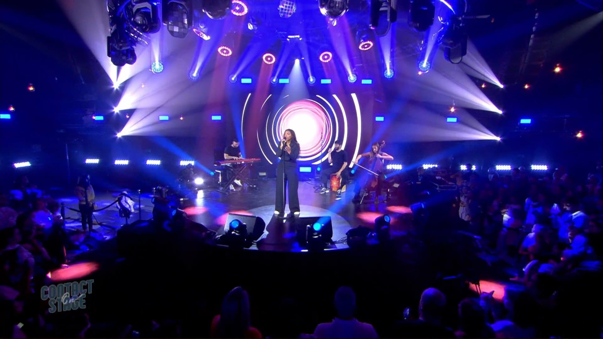 Backdrop for Contact on Stage