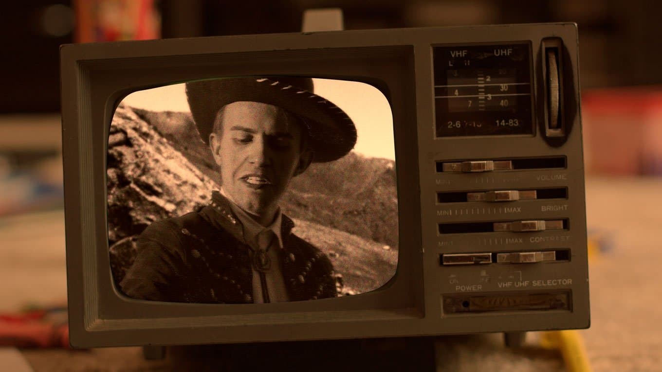 Backdrop for La vaquera, el detective y el gato