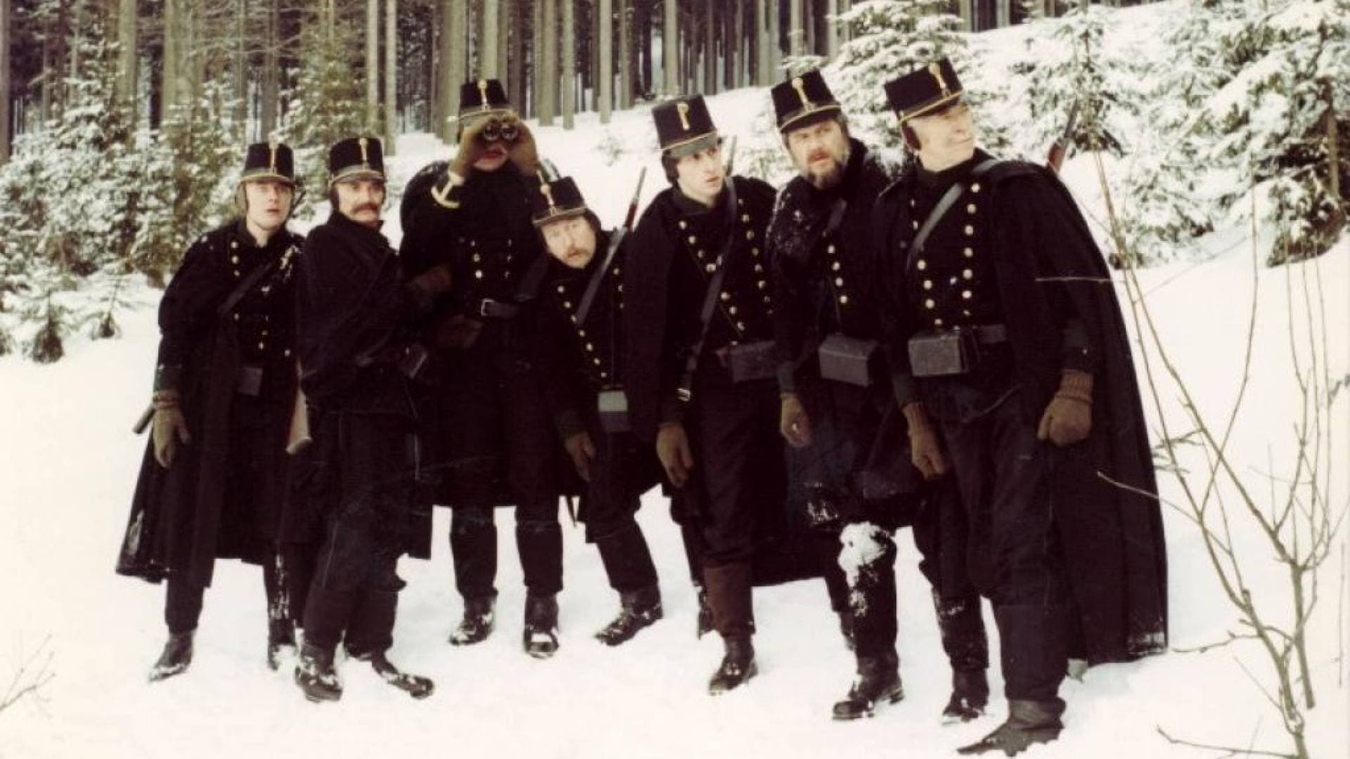 Backdrop for Krakonoš a lyžníci