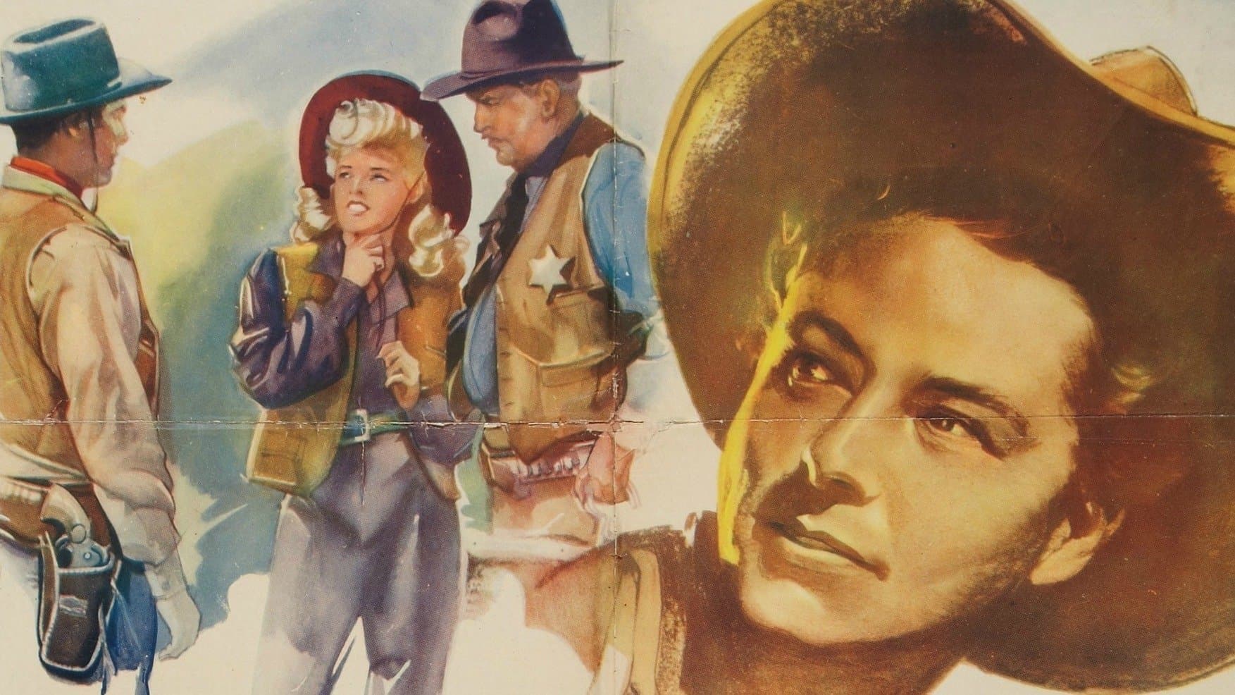 Backdrop for Land of the Open Range