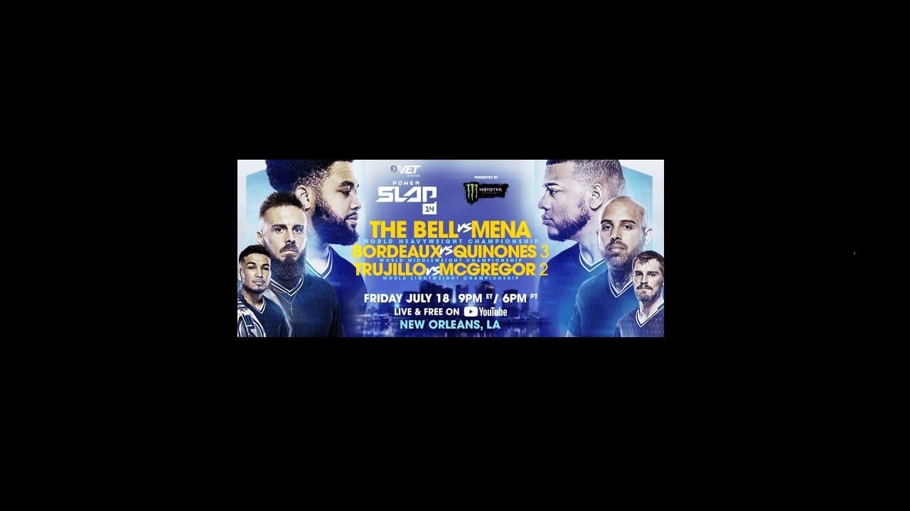 Backdrop for Power Slap 14: The Bell vs. Mena
