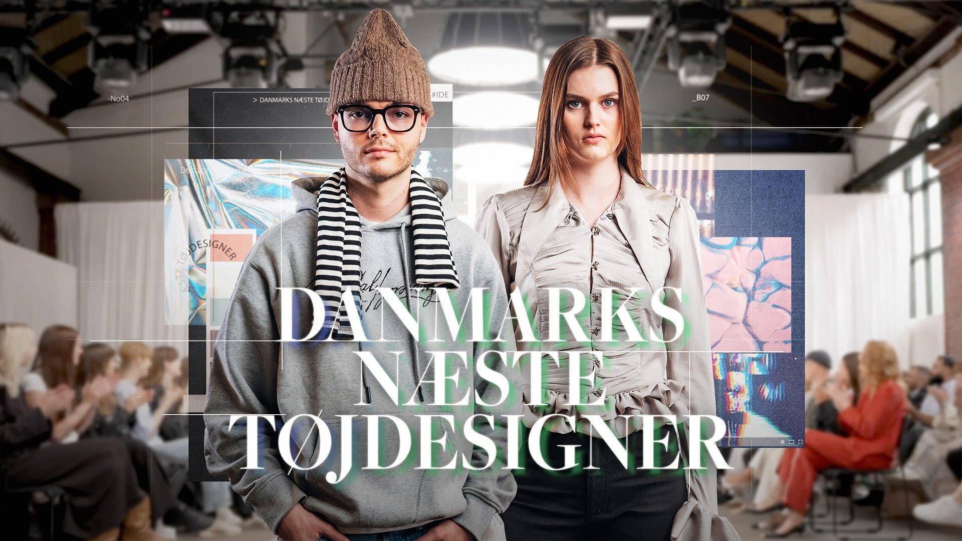 Backdrop for Danmarks næste tøjdesigner