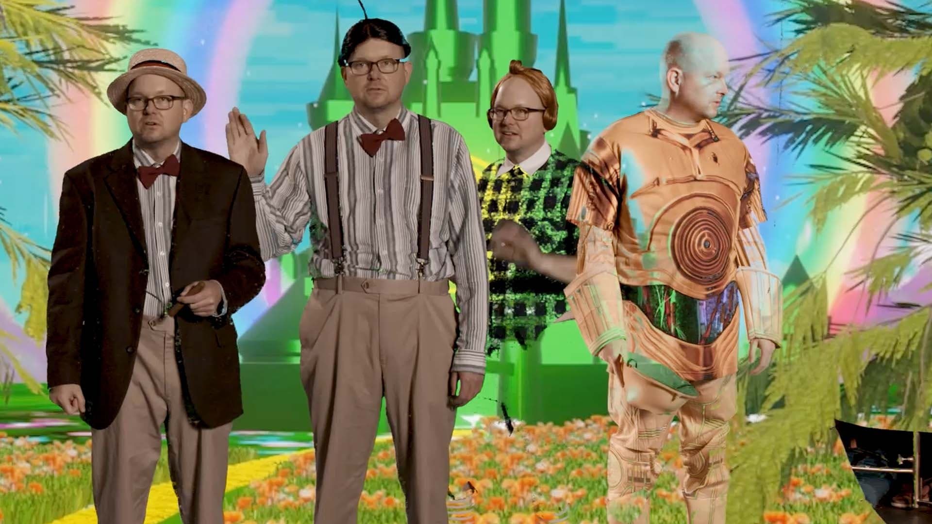 Backdrop for Mark’s Cavalcade of Characters