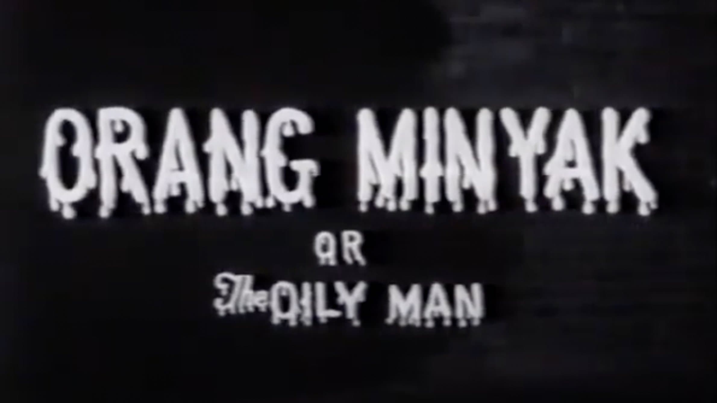 Backdrop for Orang Minyak