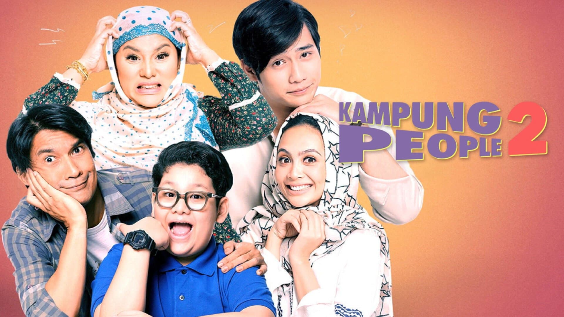 Backdrop for Kampung People