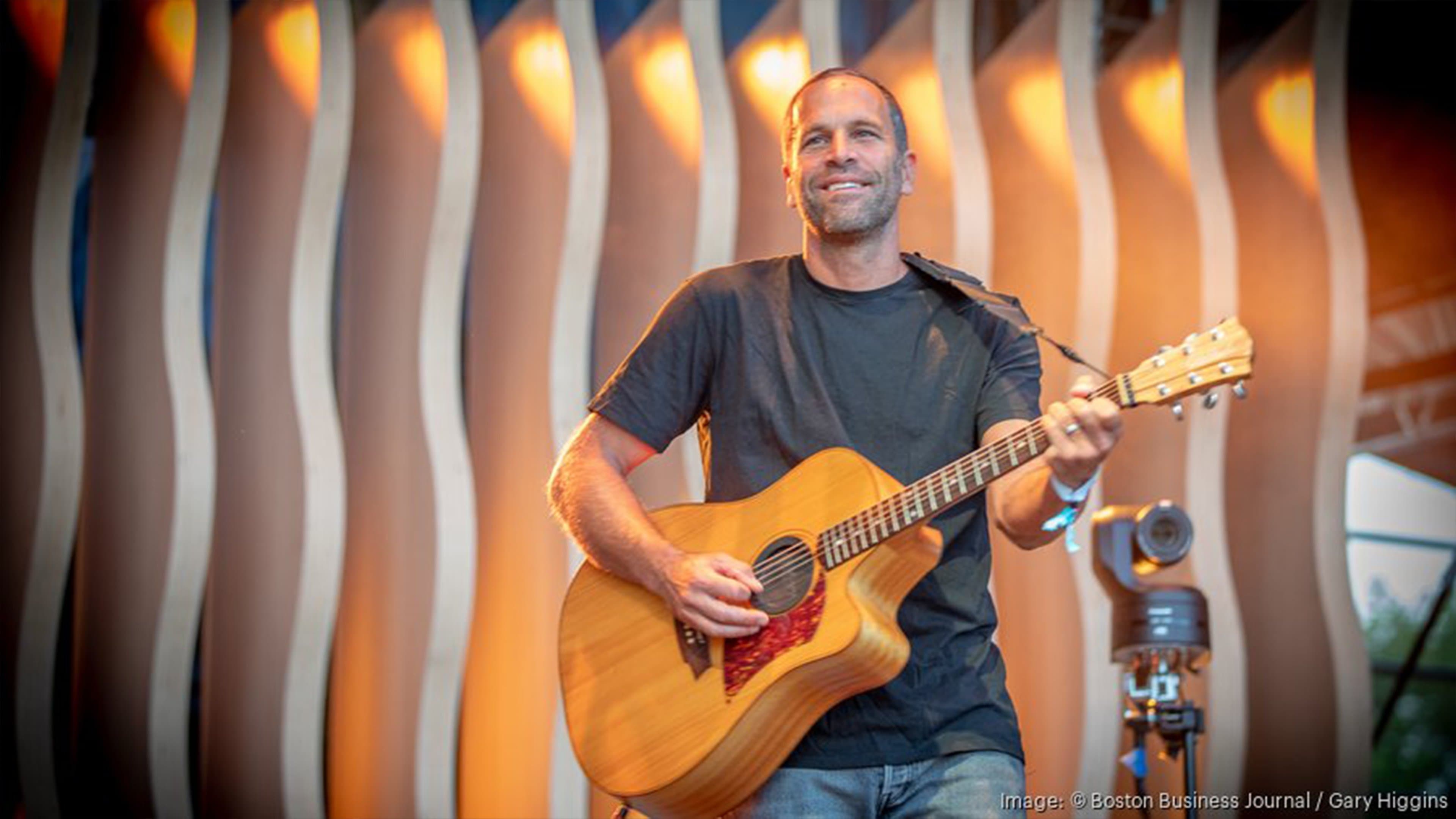 Backdrop for Jack Johnson at Levitate Music & Arts Festival