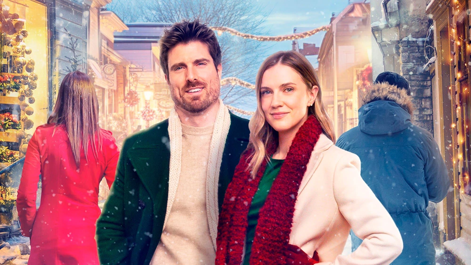 Backdrop for Coupled Up for Christmas
