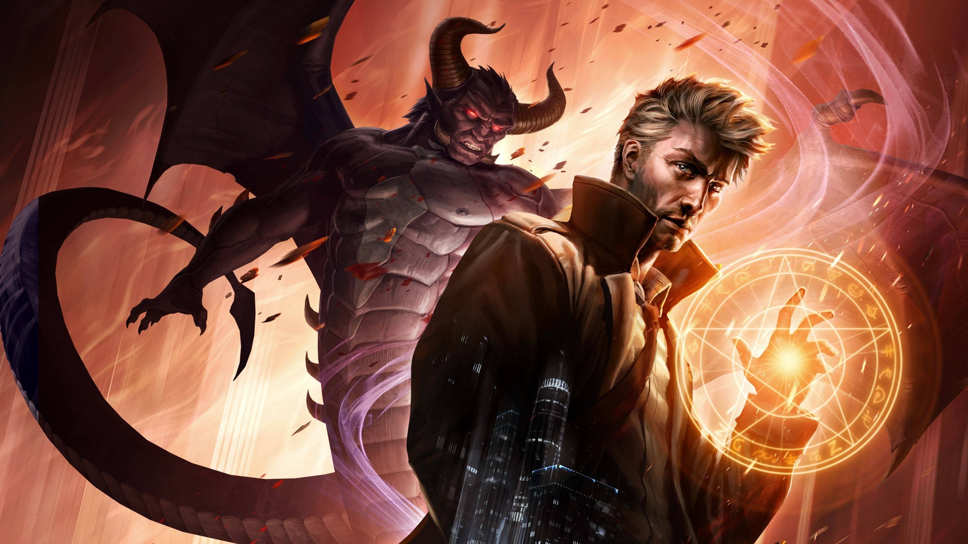 Backdrop for Constantine: City of Demons