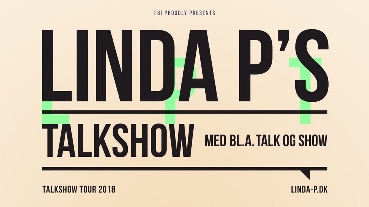Backdrop for Linda P's Talkshow - Med Bl.a. Talk og Show