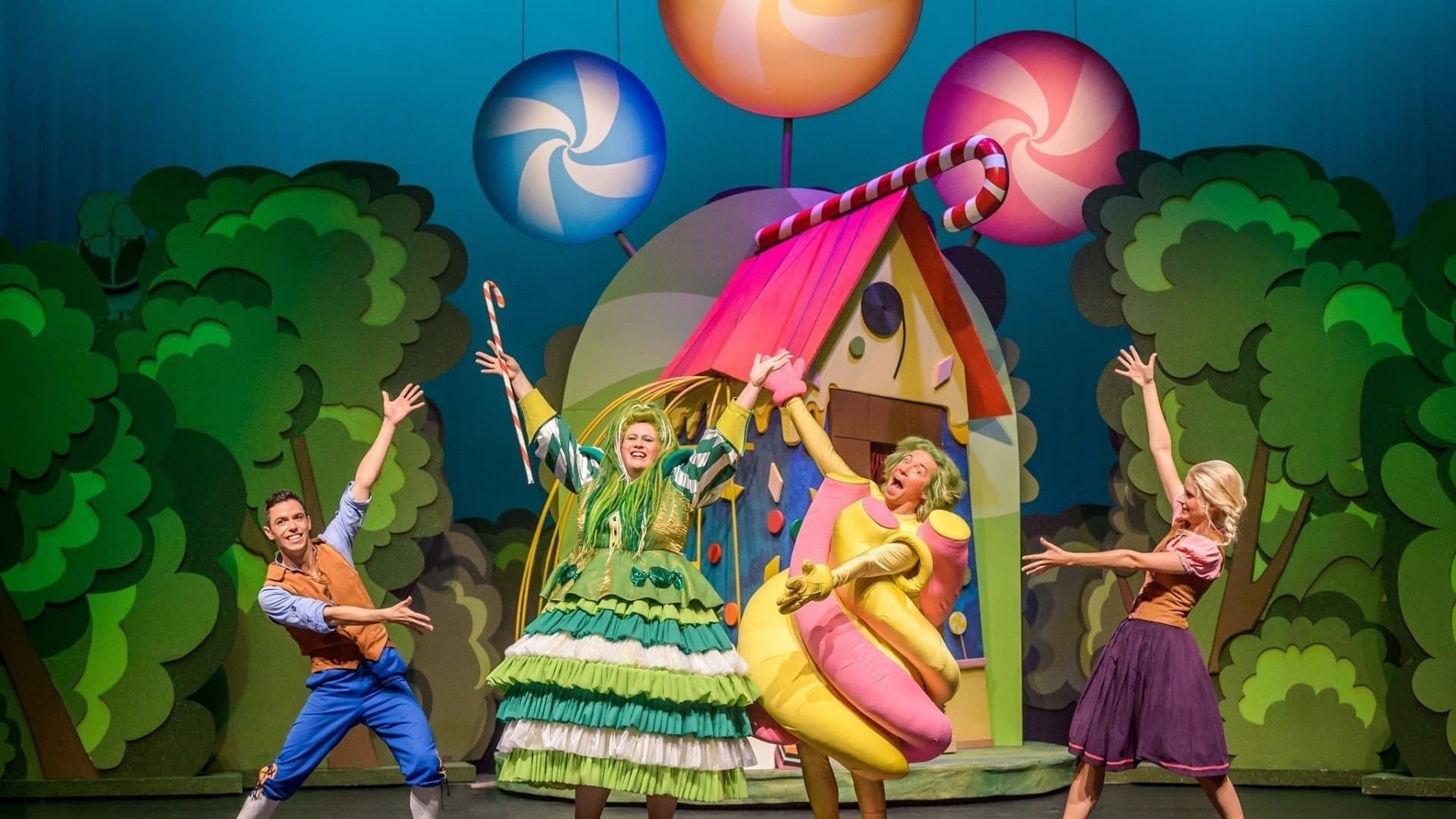 Backdrop for Hans & Grietje de Musical