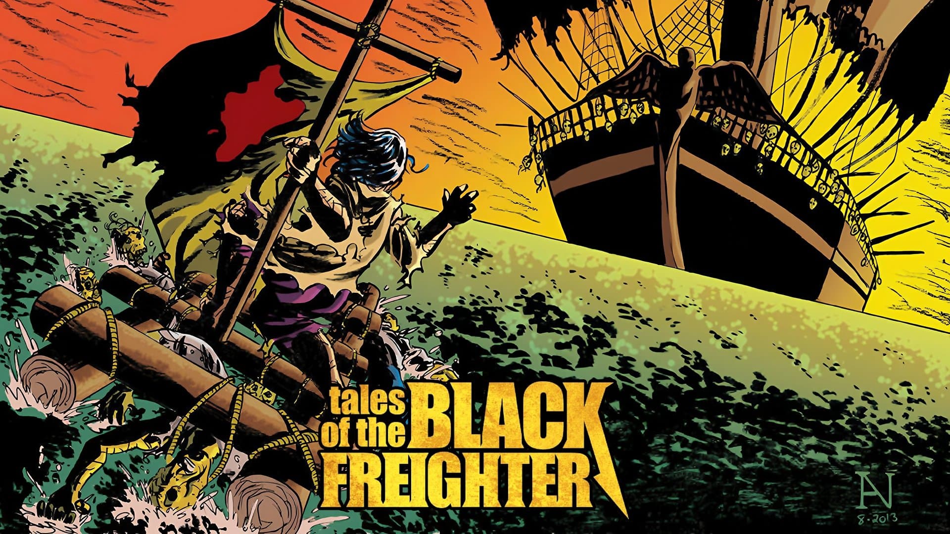 Backdrop for Tales of the Black Freighter