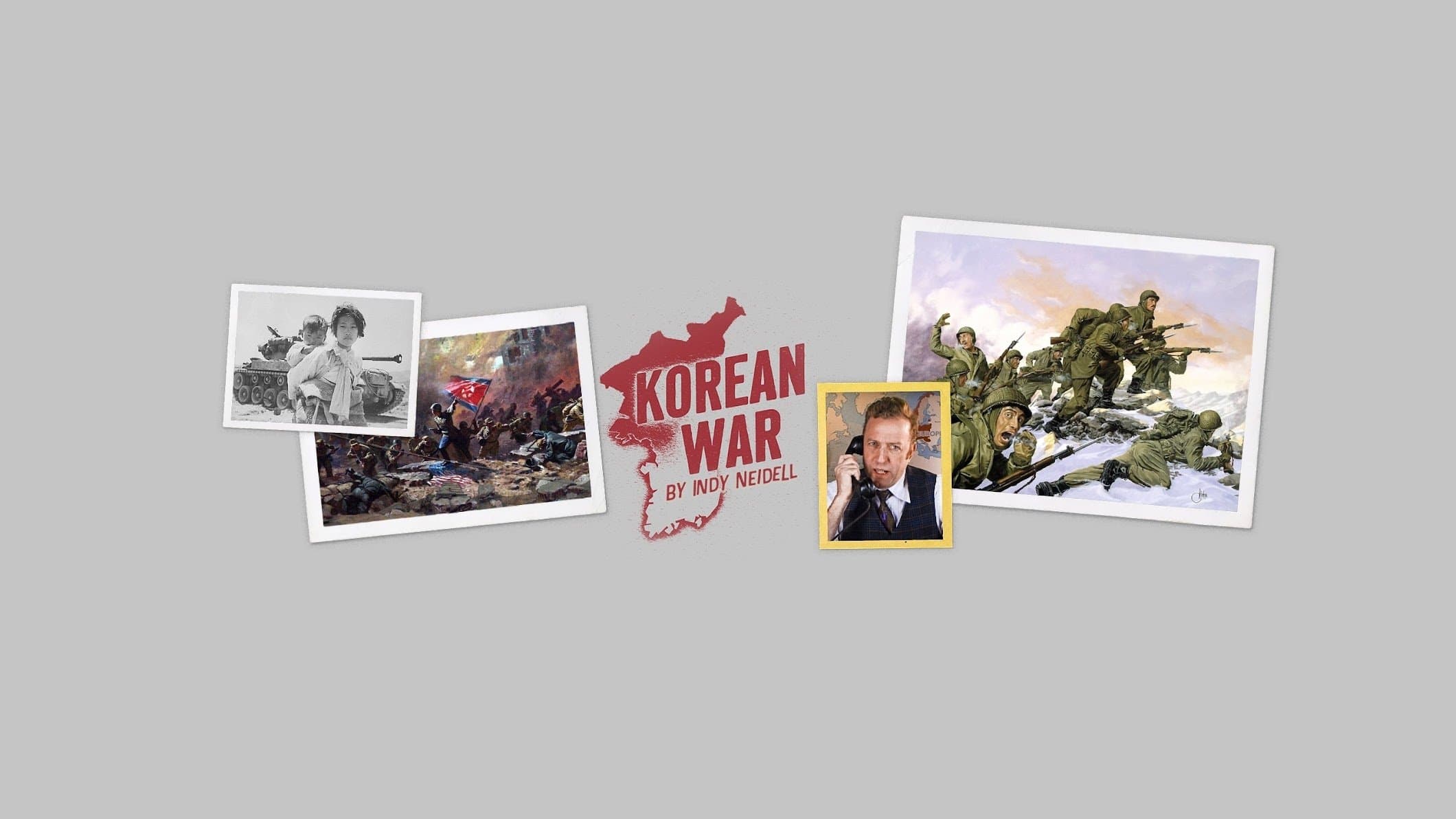 Achtergrond voor The Korean War by Indy Neidell