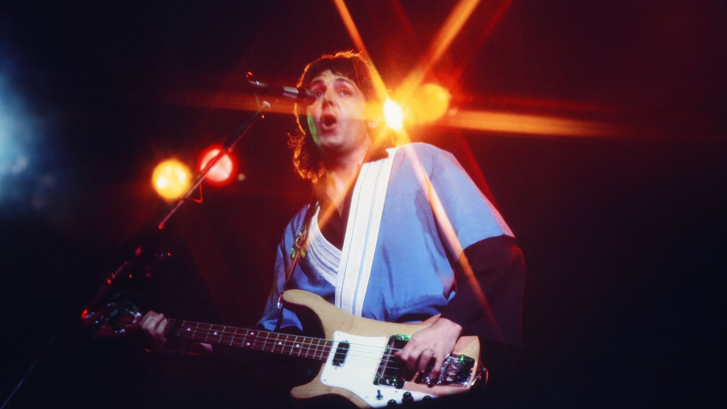 Backdrop for Paul McCartney & Wings: Wings Over Australia