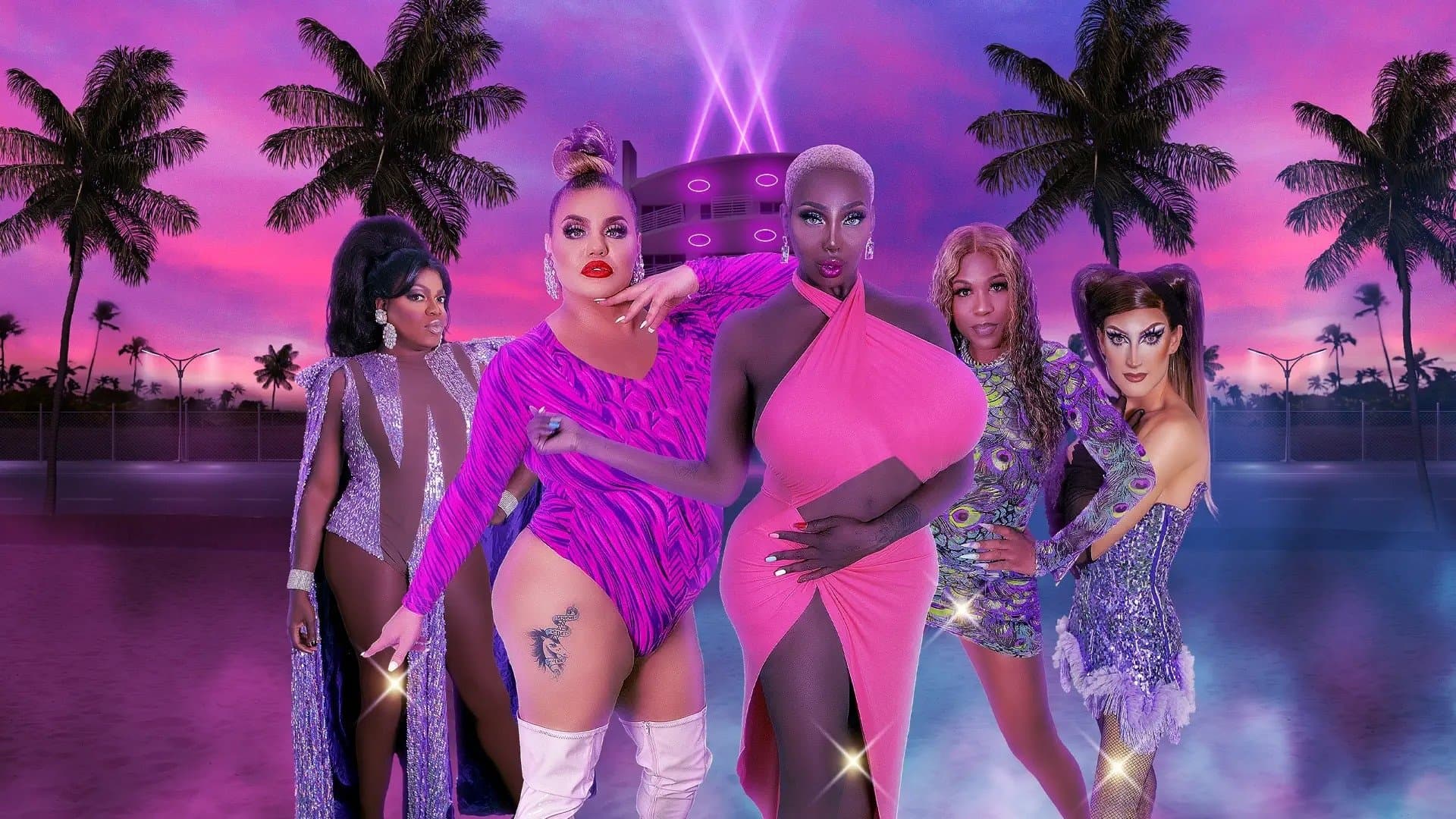 Backdrop for Miami Dolls