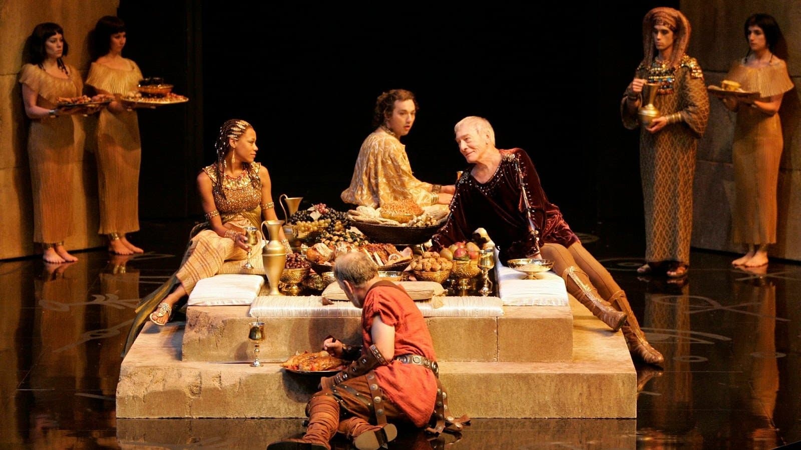 Backdrop for Caesar and Cleopatra