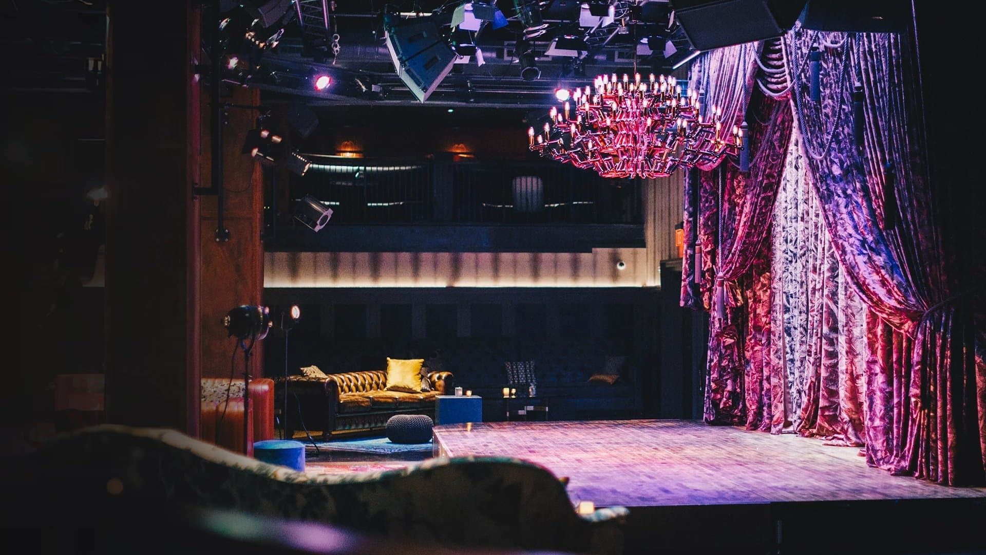 Backdrop for Recorded Live at Analog
