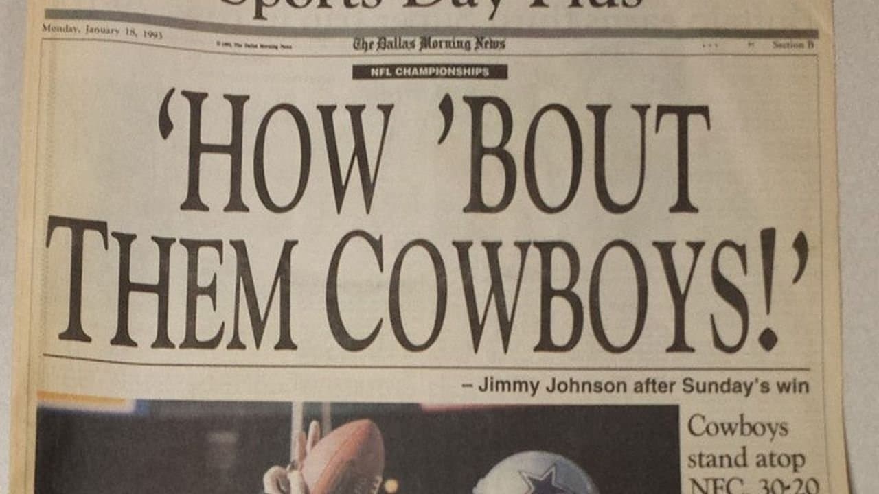 Backdrop for NFL Greatest Games: Dallas Cowboys 1992 NFC Championship Game