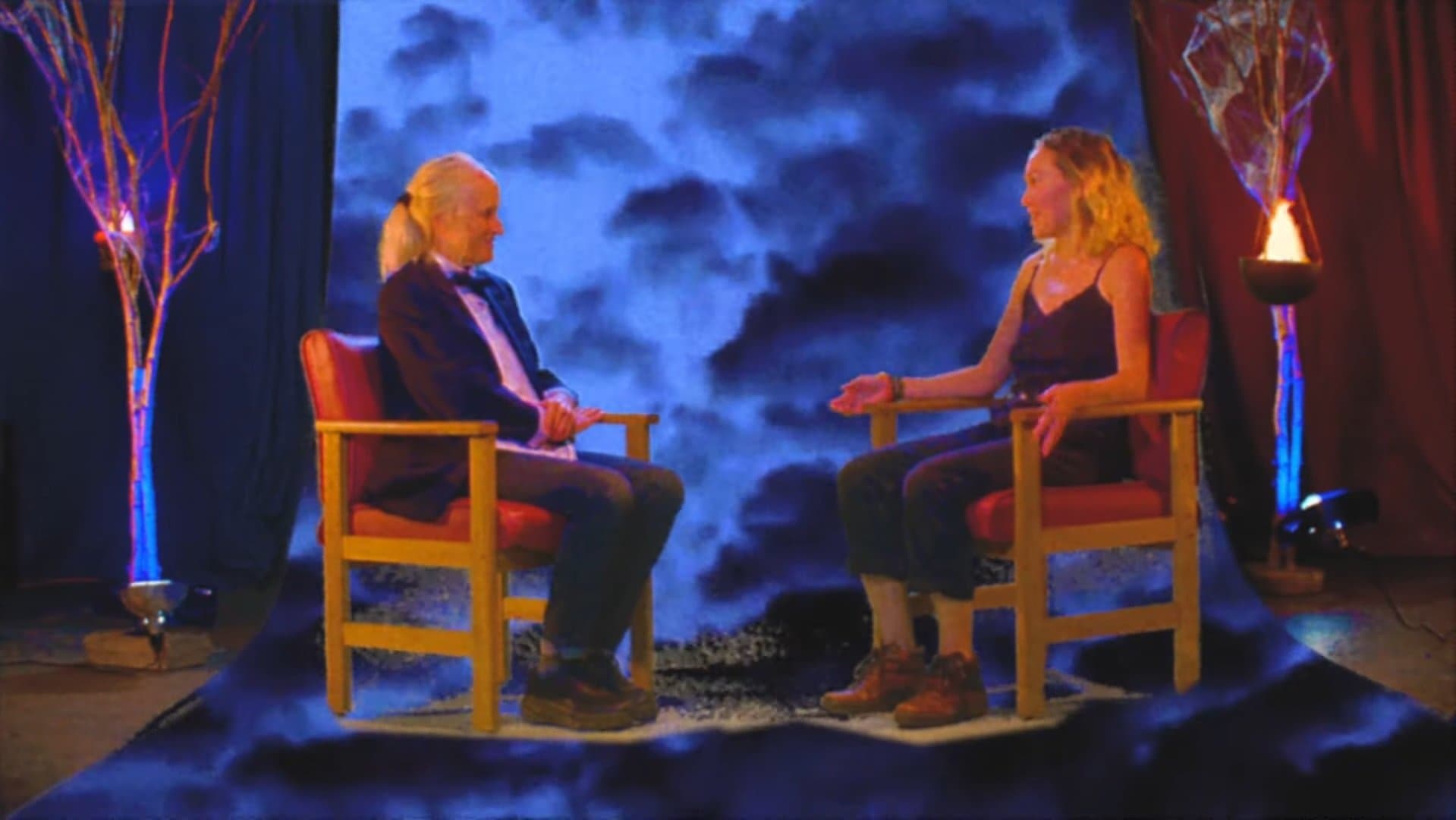 Backdrop for Interview with Cecelia Condit