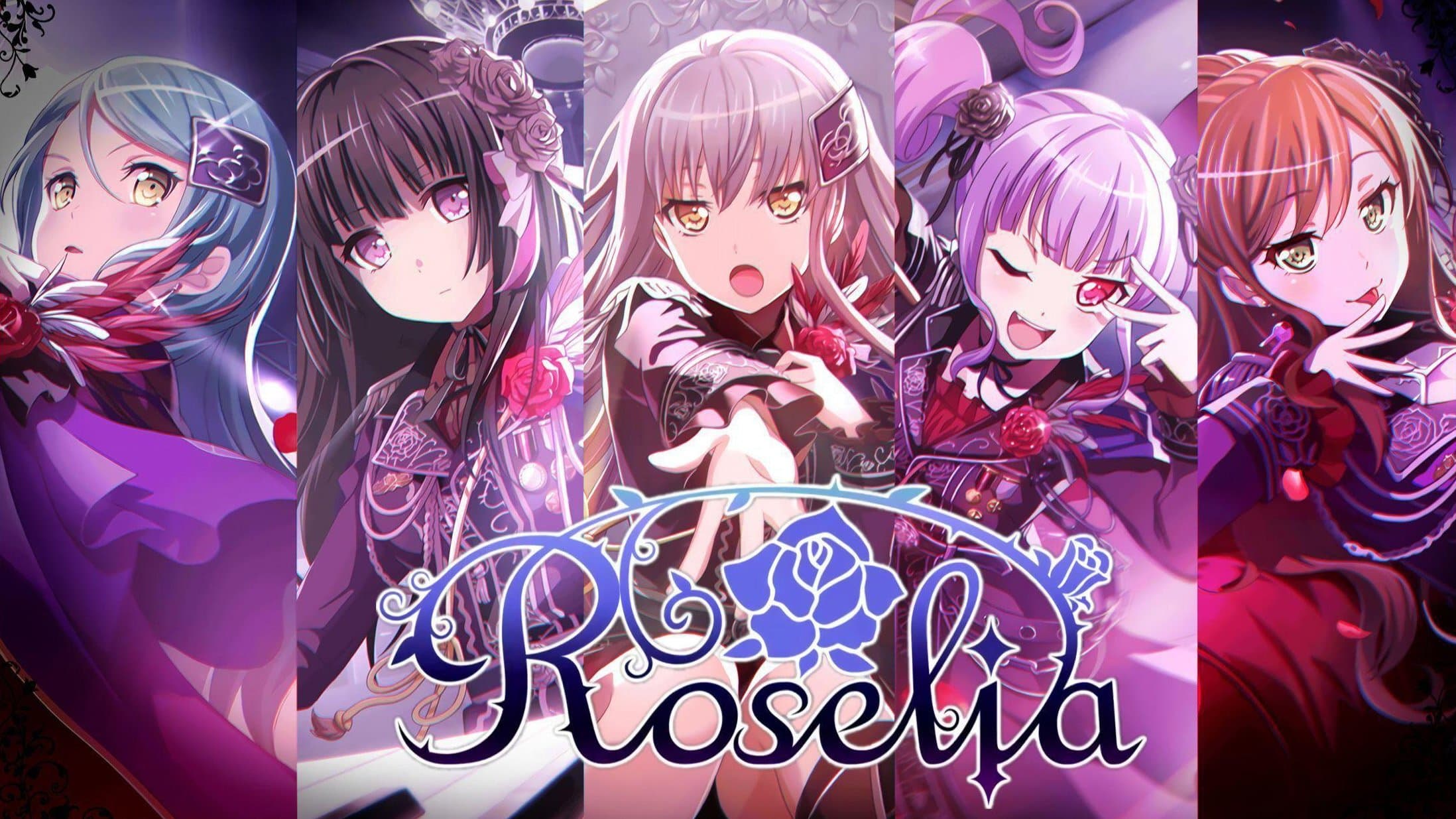 Backdrop for Roselia Fan Meeting 2018