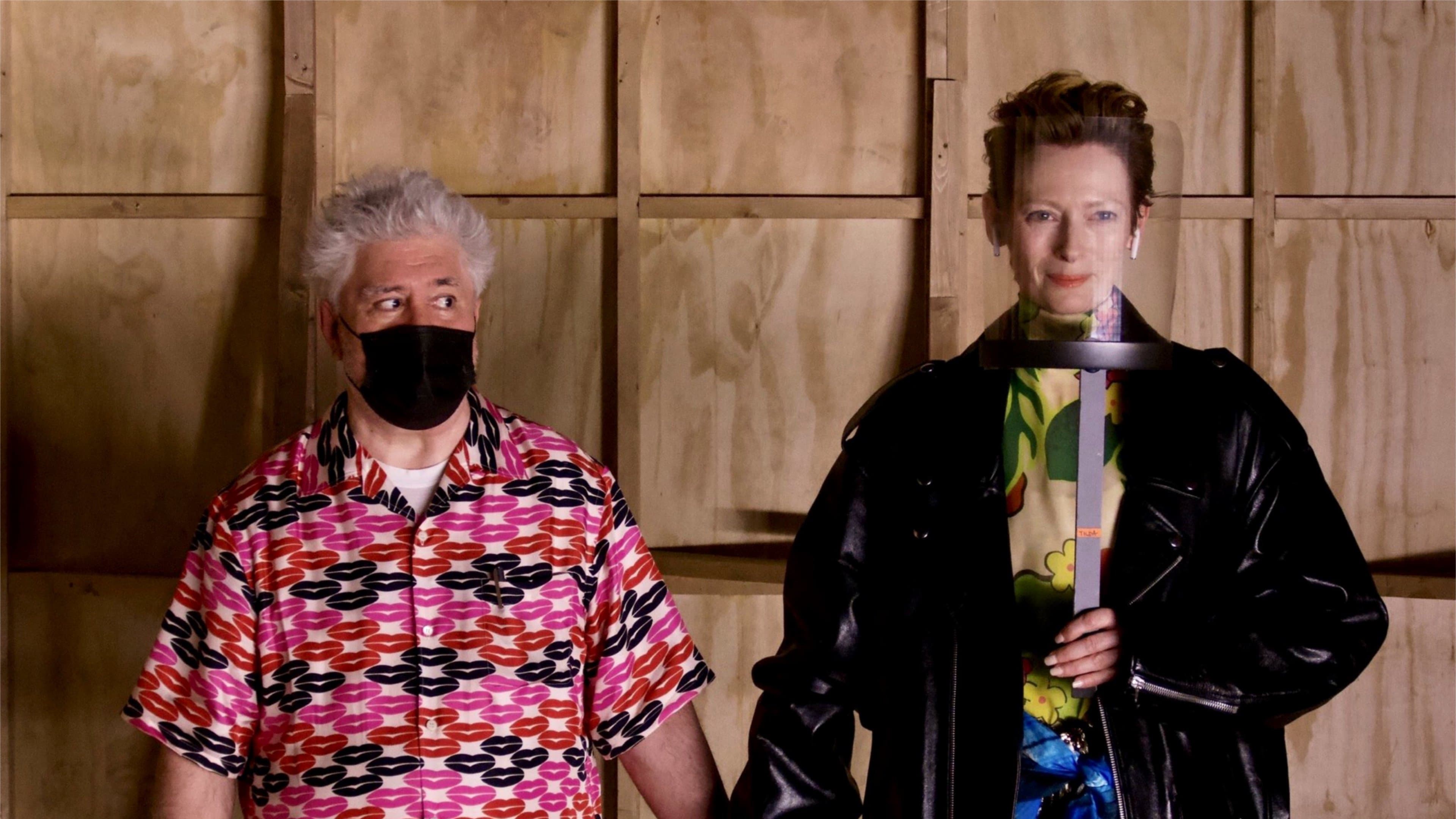 Backdrop for The Human Voice Q&A With Pedro Almodovar And Tilda Swinton, Hosted By Mark Kermode