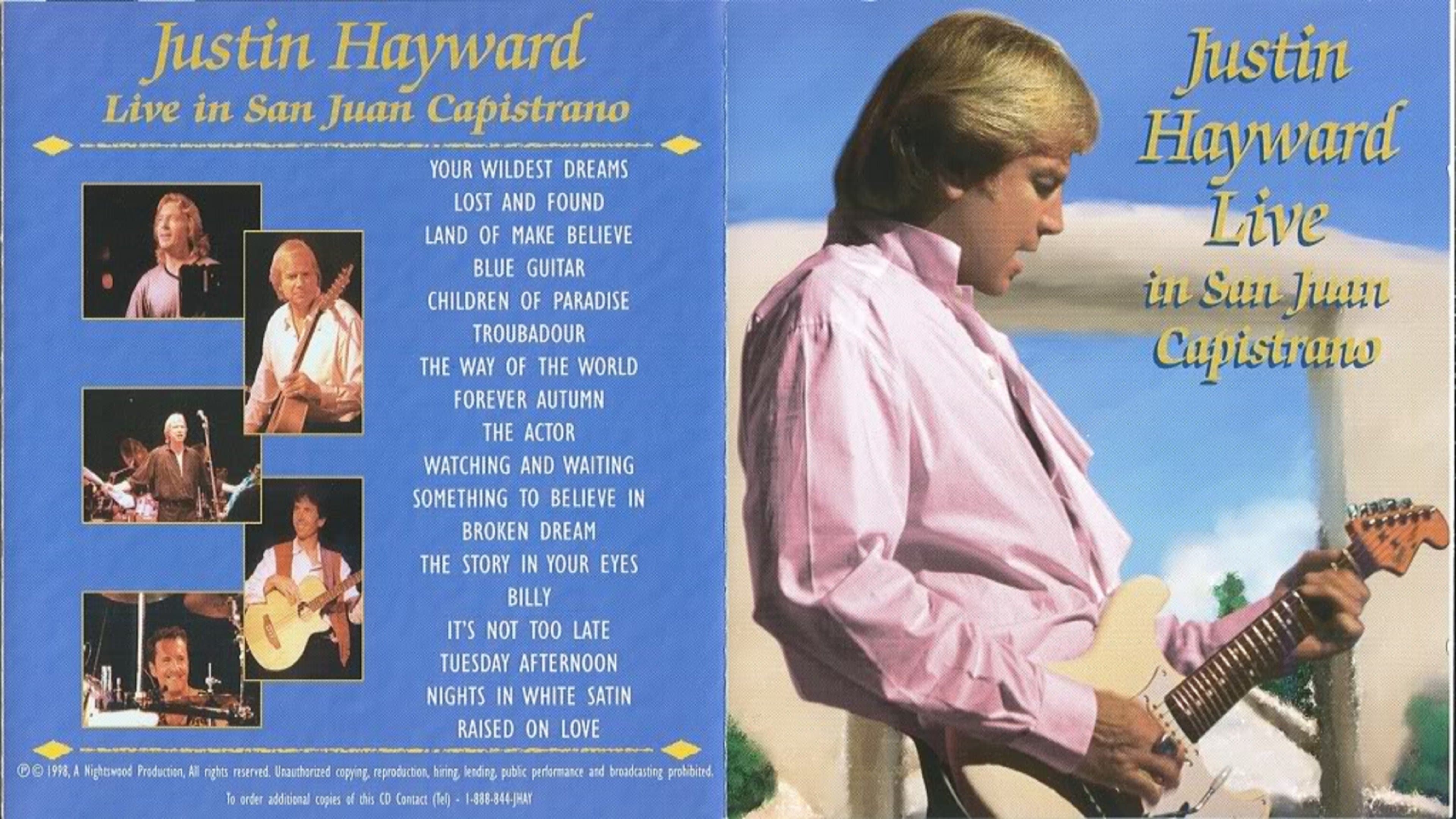 Backdrop for Justin Hayward Live in San Juan Capistrano
