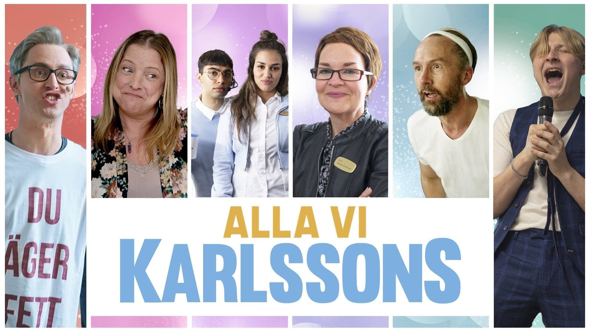 Backdrop for Alla vi Karlssons