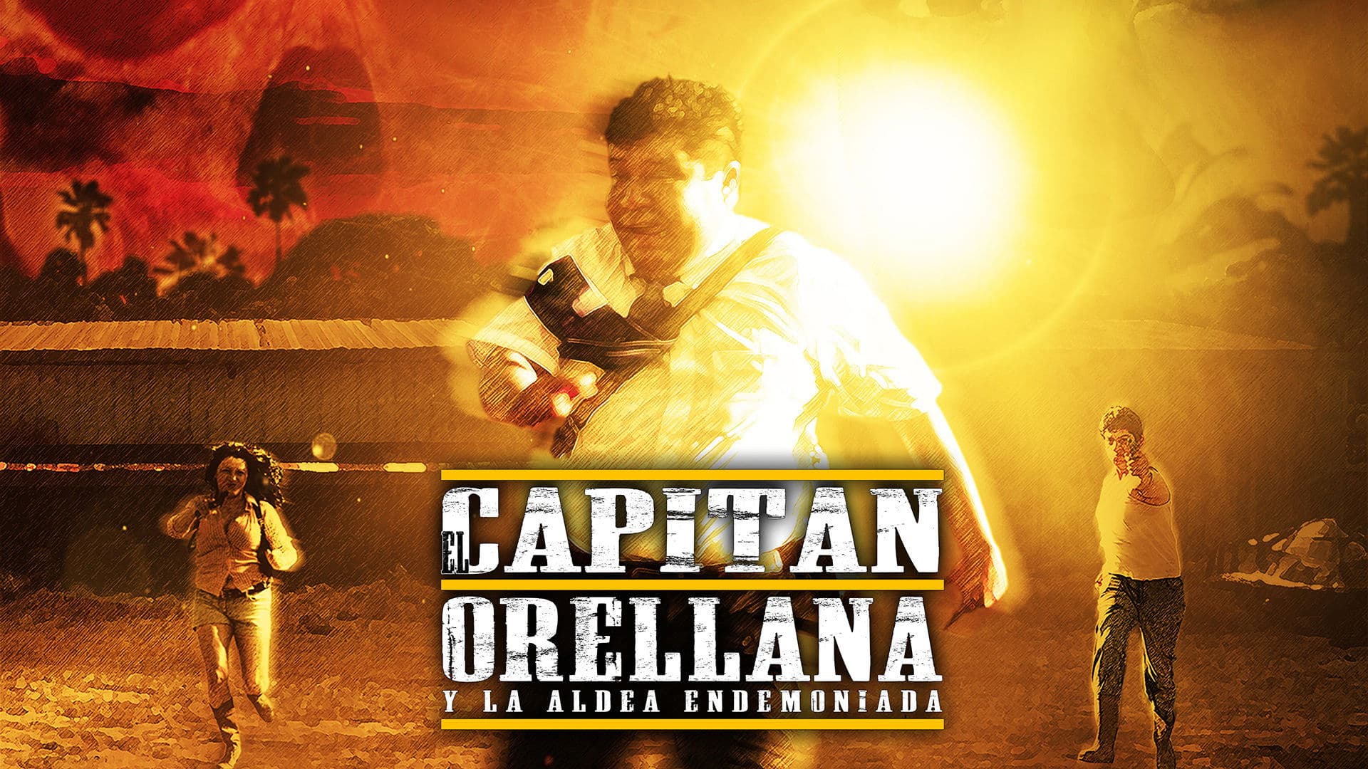 Backdrop for El Capitán Orellana y la Aldea Endemoniada