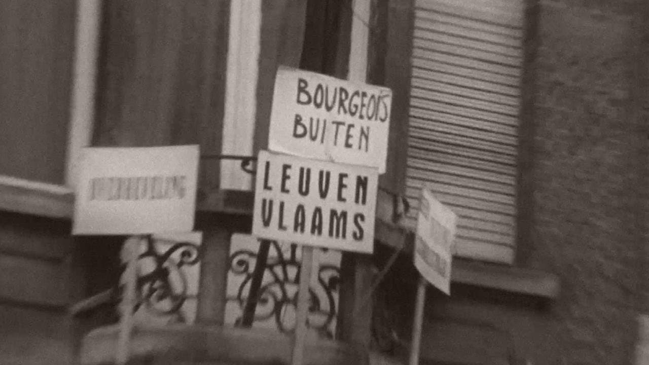 Backdrop for Leuven '68