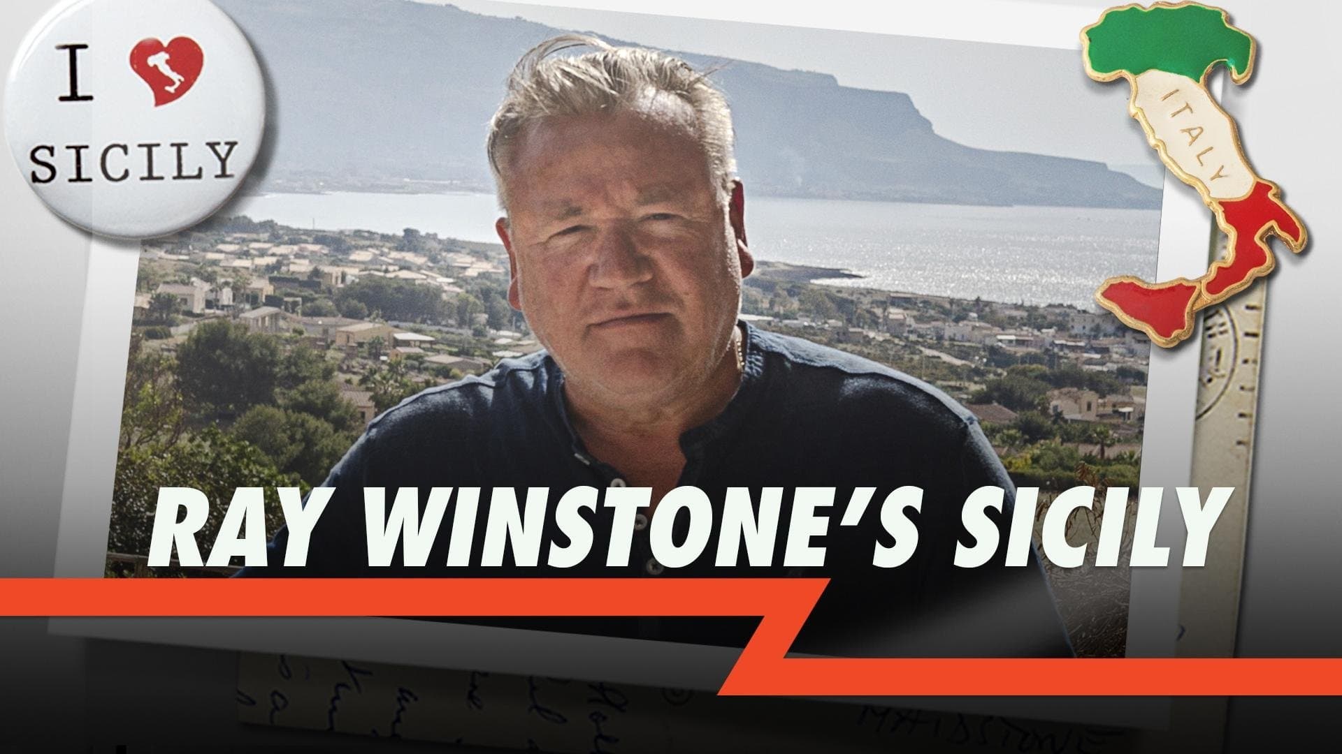 Backdrop for Ray Winstone's Sicily
