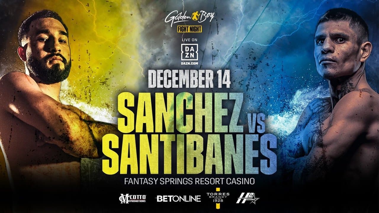 Achtergrond voor Jose Sanchez vs. Walter Santibanes