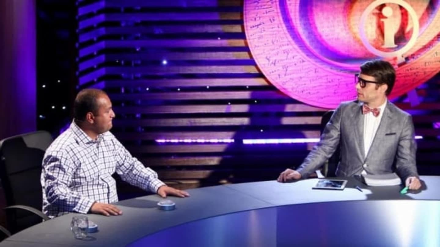 Backdrop for QI – Na vše máme odpověď