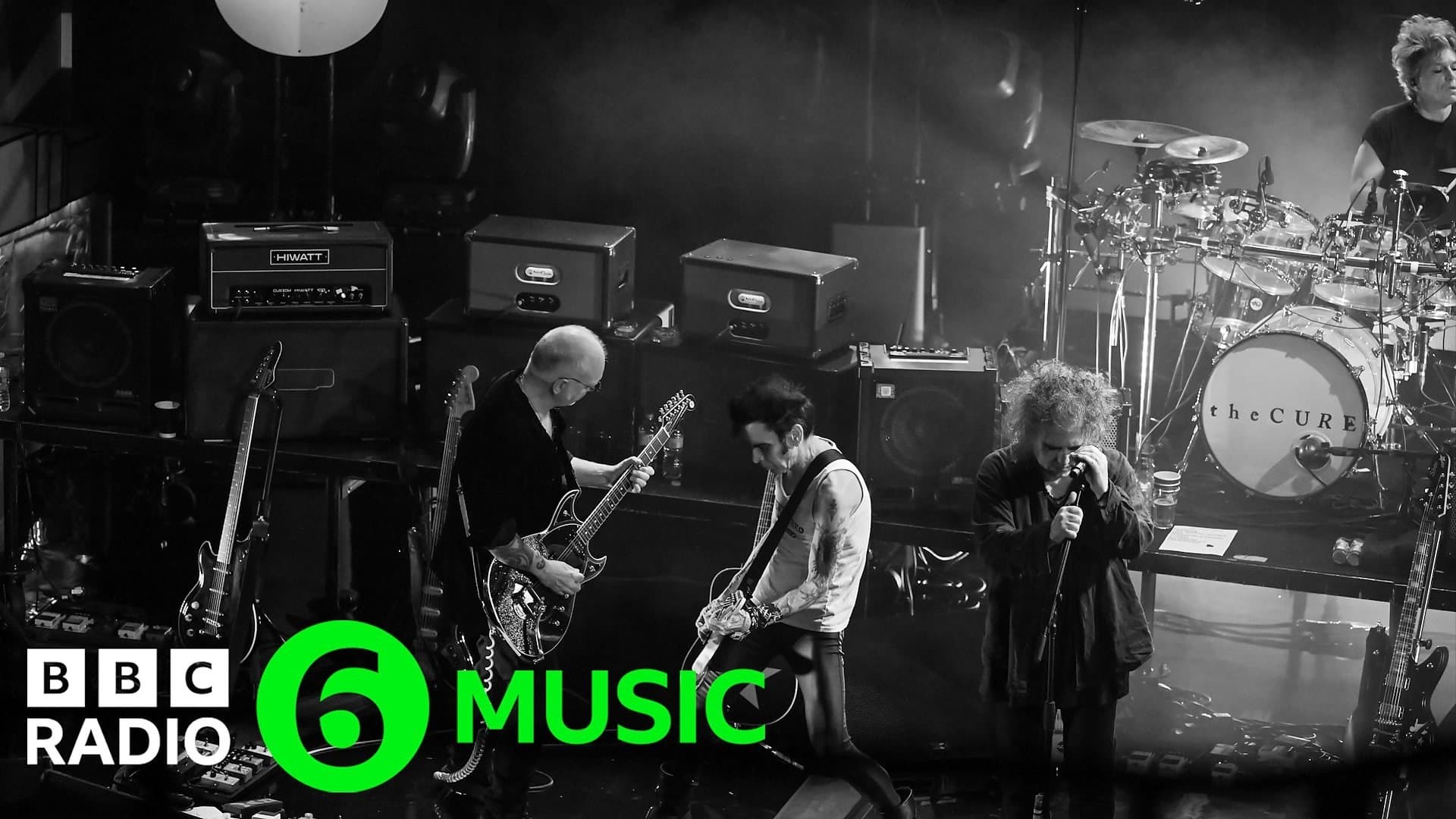 Backdrop for BBC Radio 6 Music Session - The Cure Live
