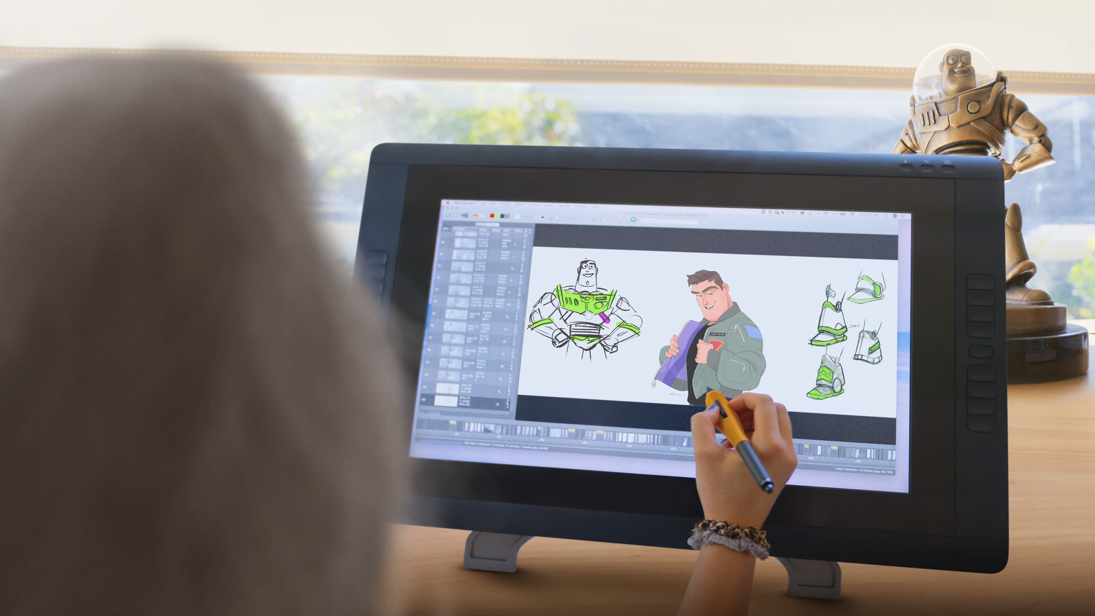 Backdrop for Beyond Infinity: Buzz and the Journey to Lightyear