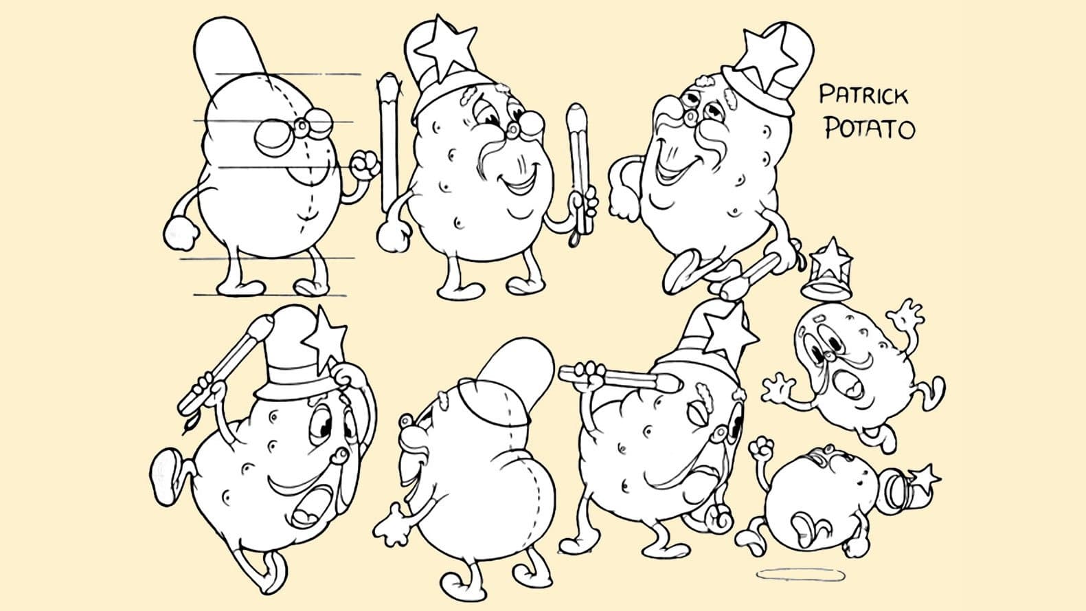Backdrop for The Fresh Vegetable Mystery