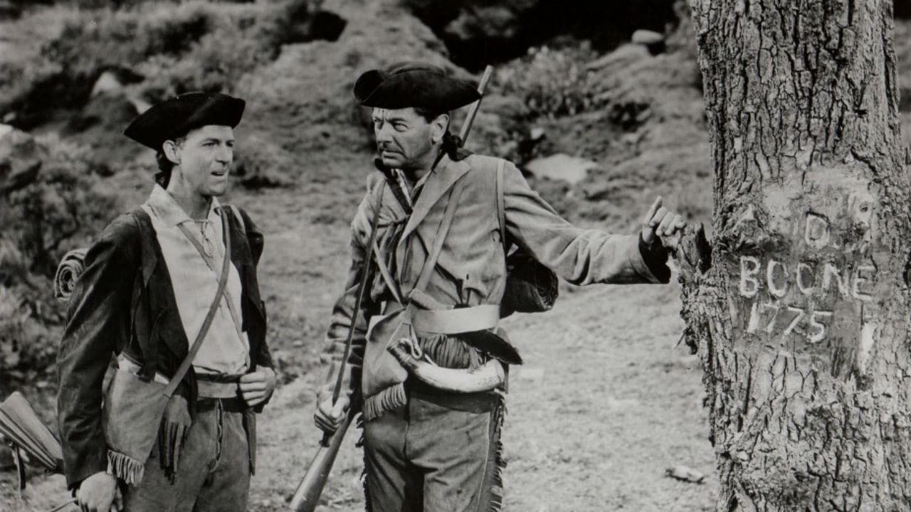 Backdrop for Daniel Boone, Trail Blazer