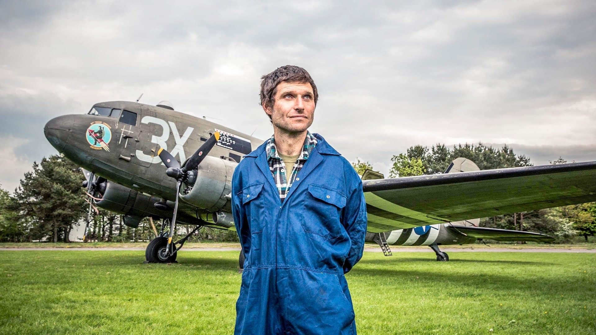Backdrop for Guy Martin's D-Day Landing