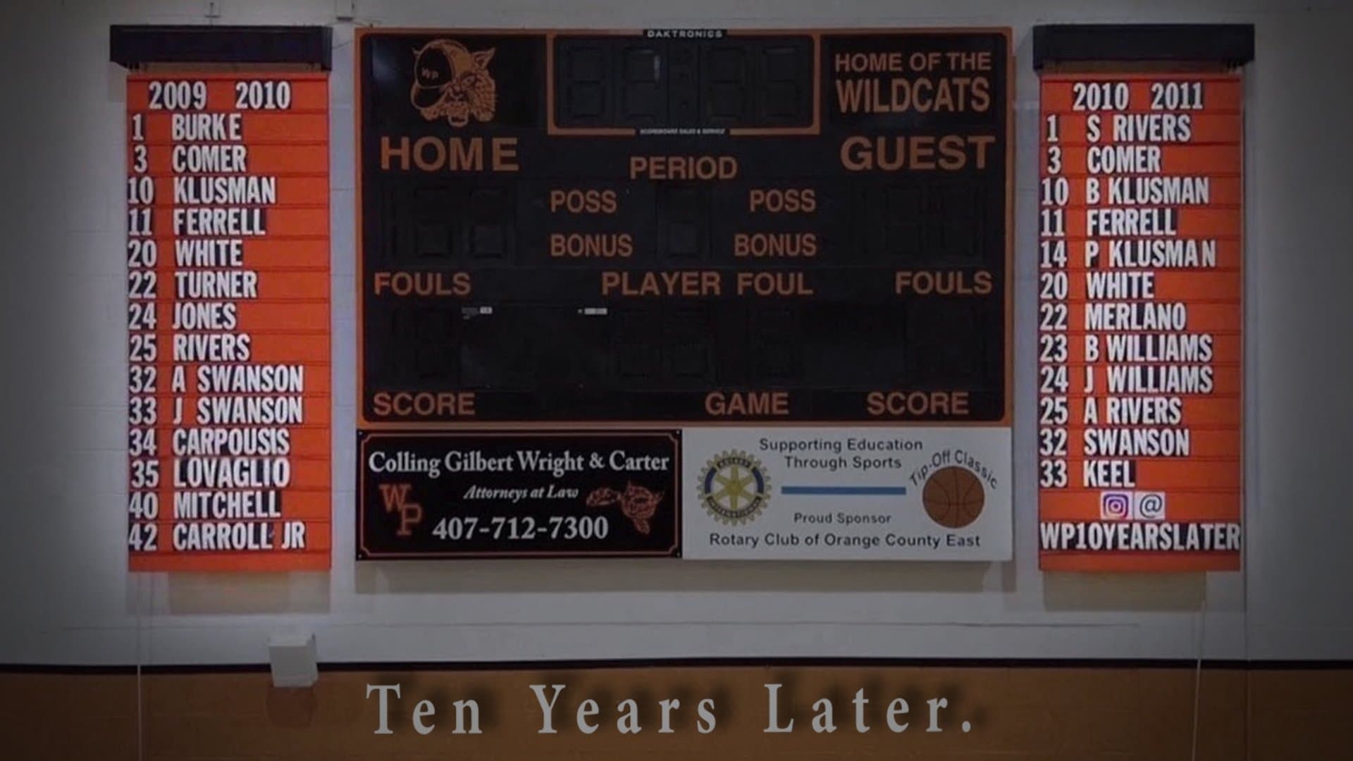 Backdrop for Winter Park - Ten Years Later