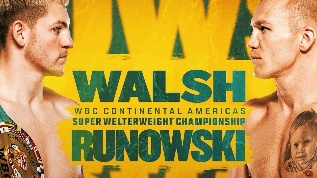 Achtergrond voor Callum Walsh vs. Przemyslaw Runowski