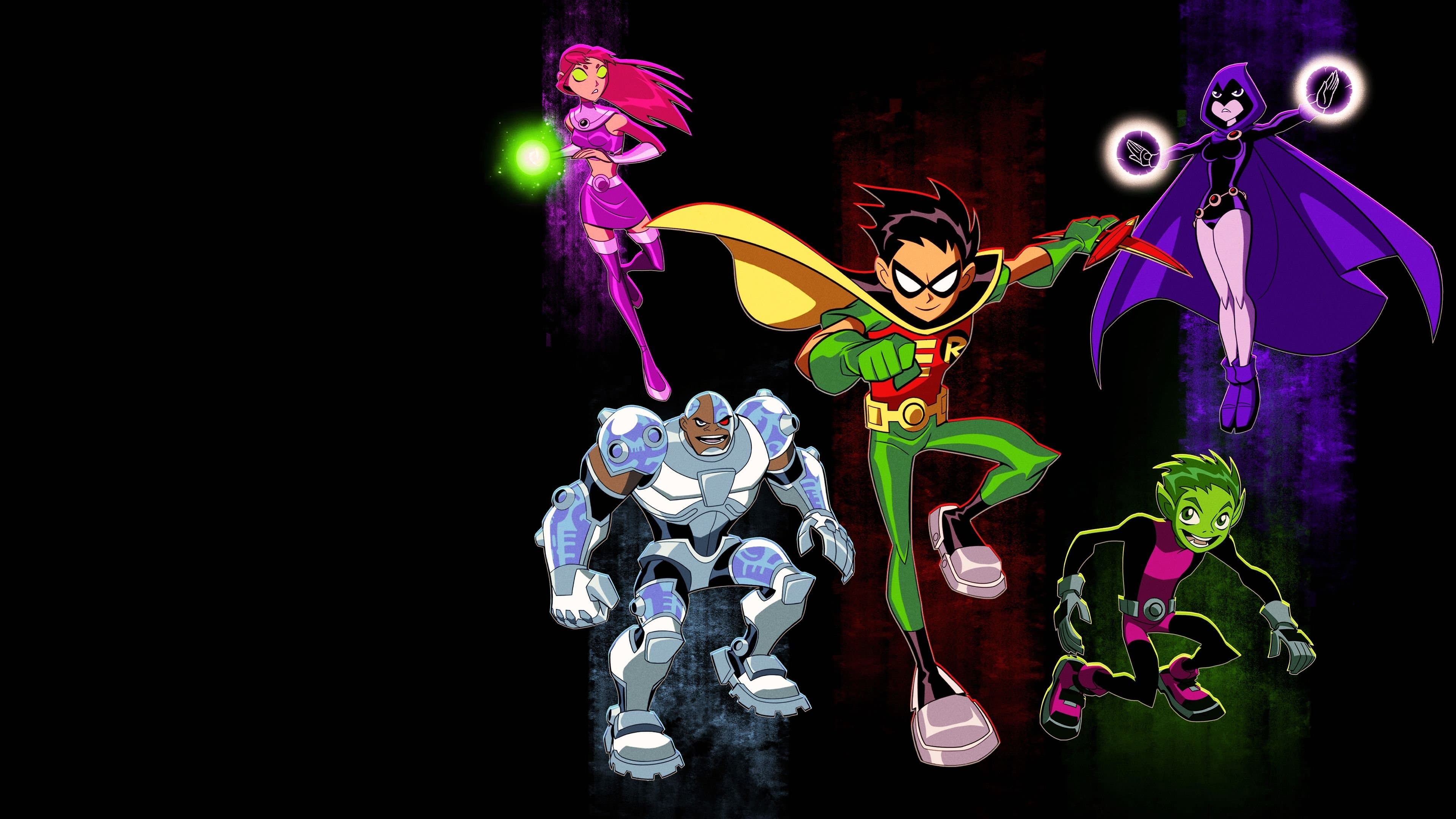 Backdrop for Teen Titans