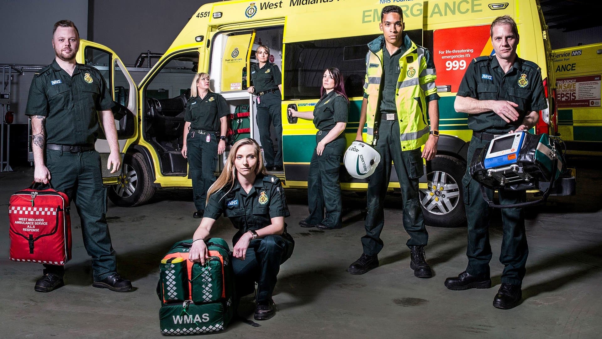 Backdrop for Ambulance