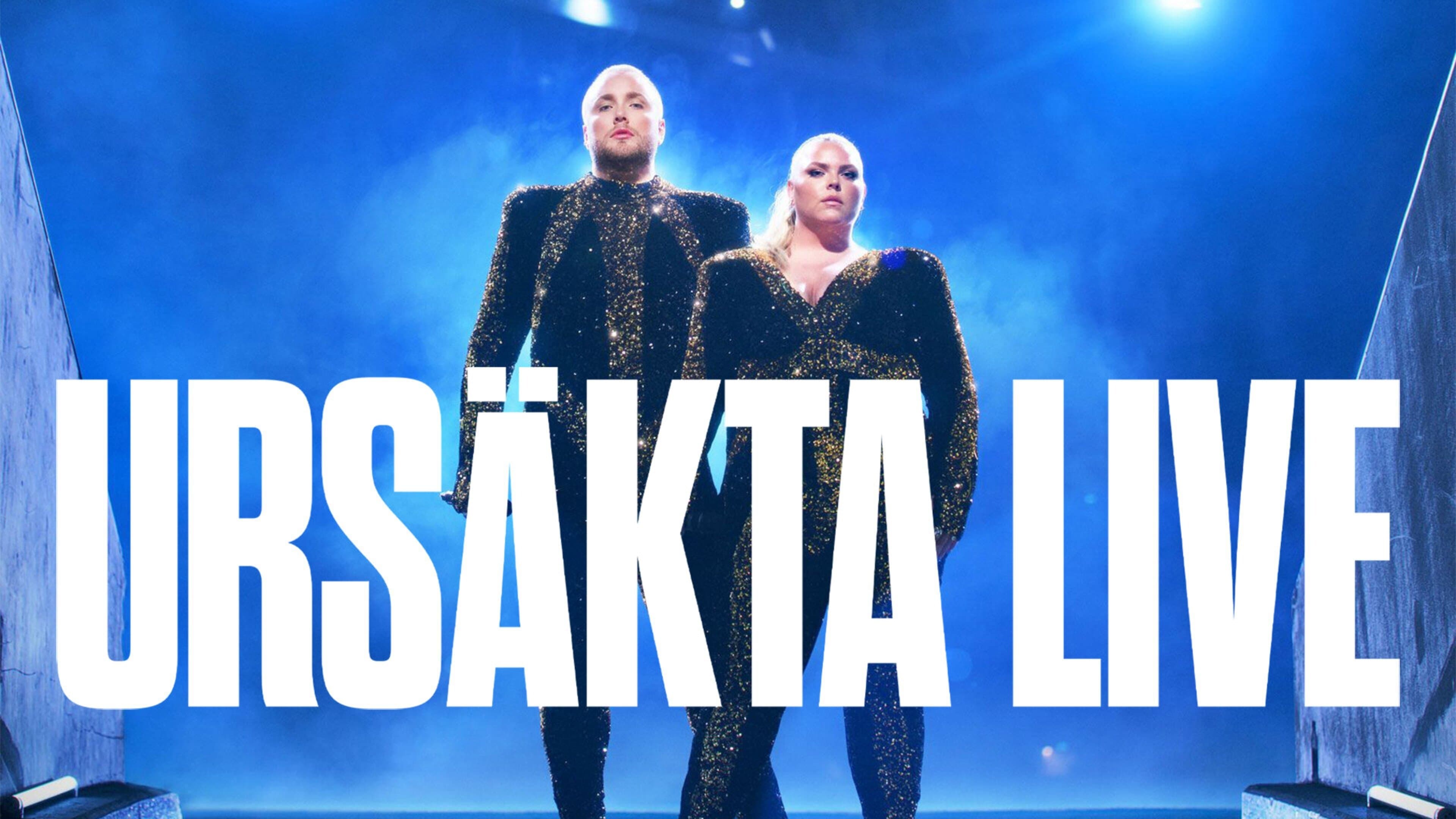Backdrop for Edvin & Johanna - Ursäkta Live