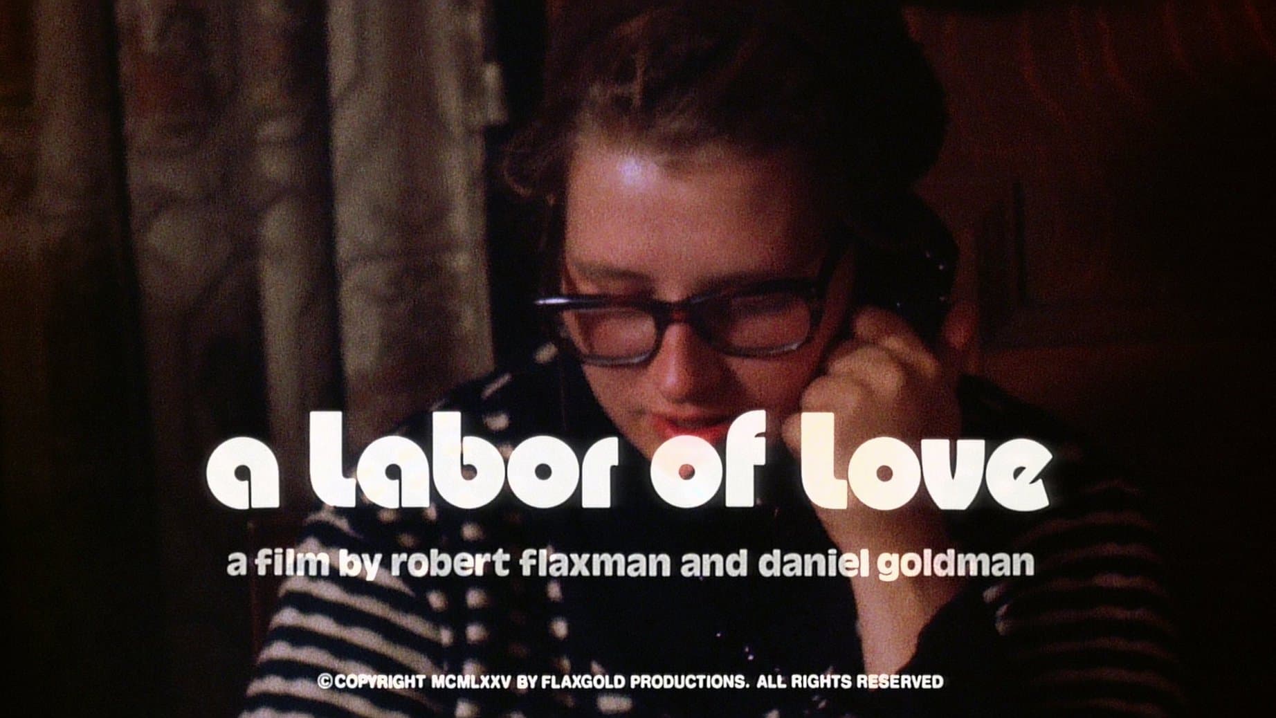 Backdrop for A Labor of Love
