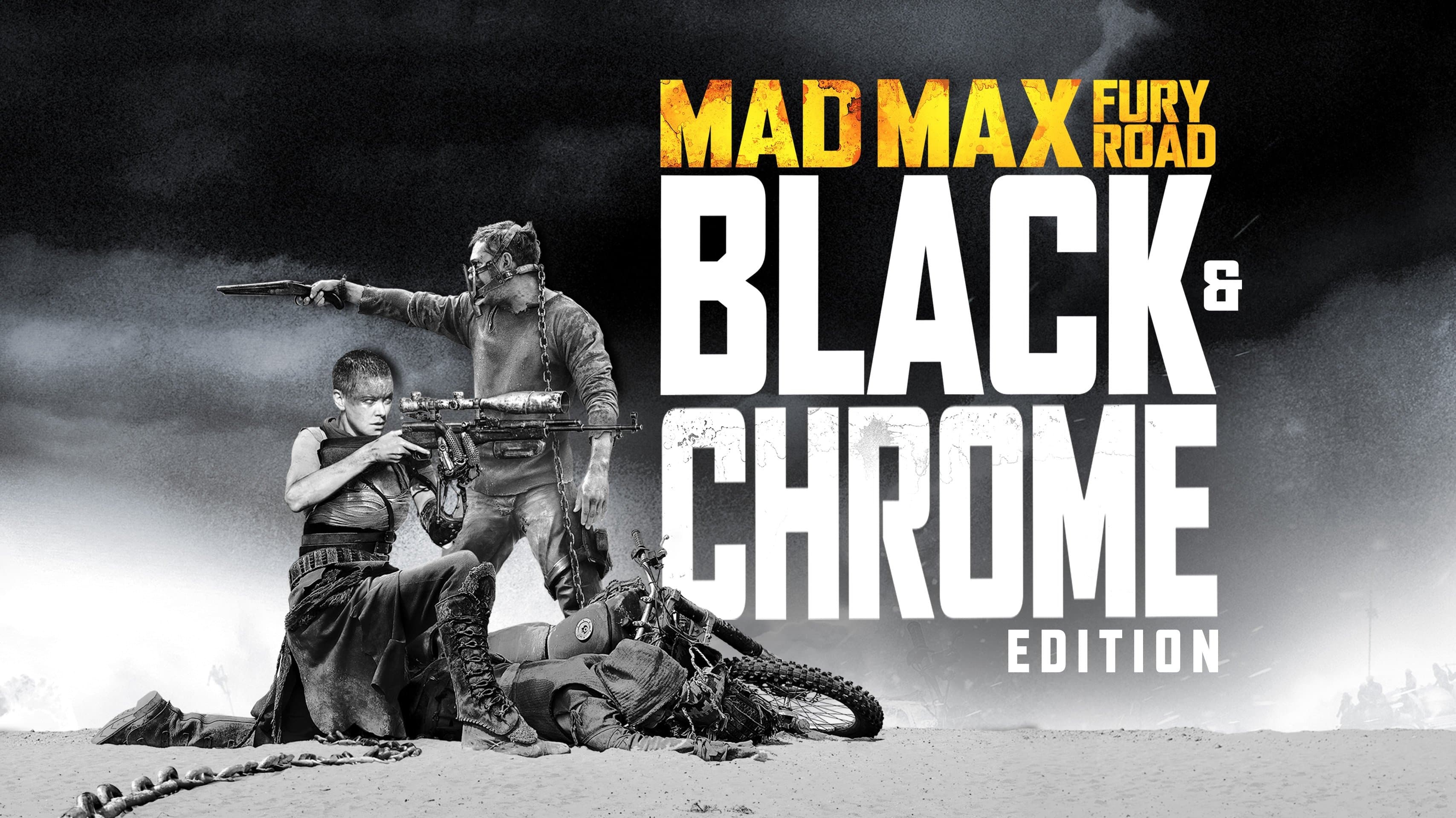 Backdrop for Mad Max: Fury Road - Black & Chrome Edition