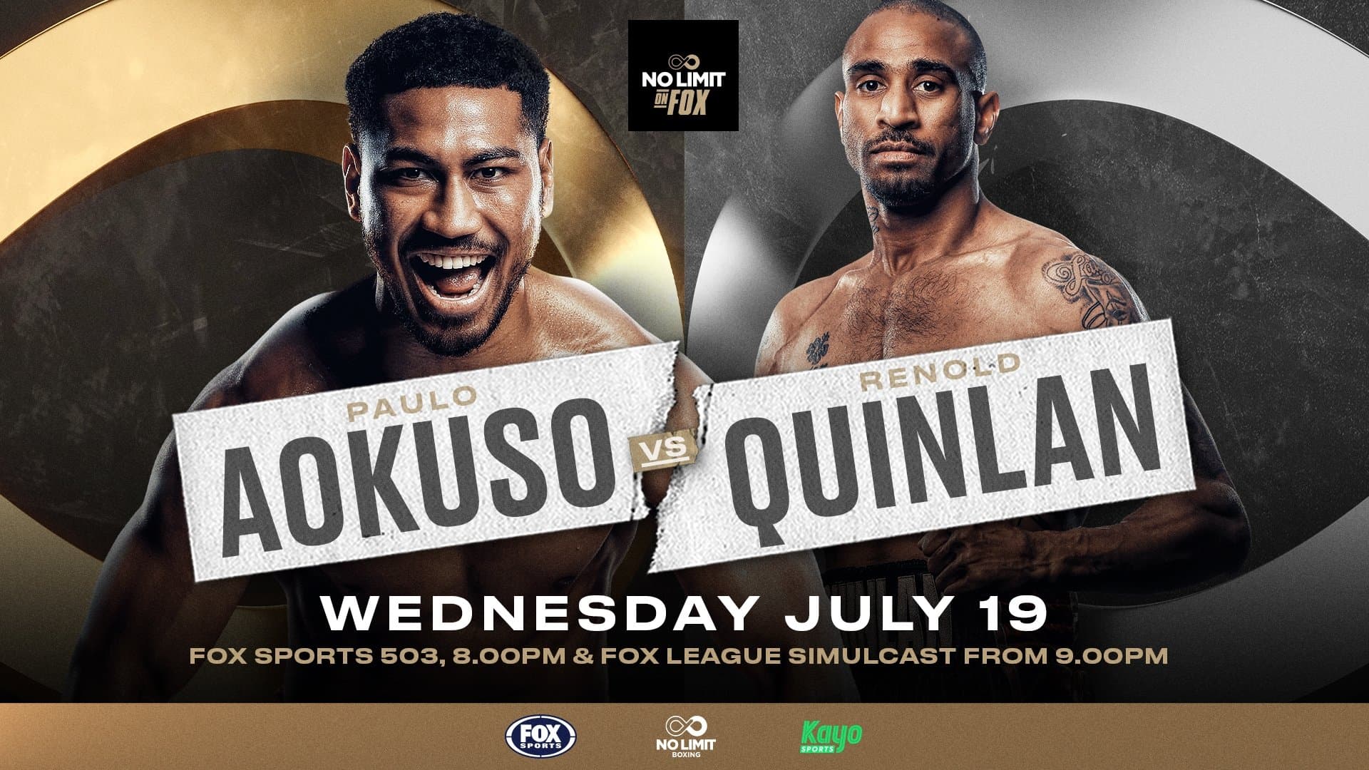 Achtergrond voor Paulo Aokuso vs. Renold Quinlan