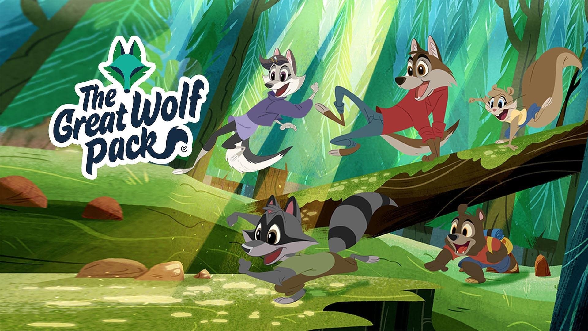 Backdrop for The Great Wolf Pack