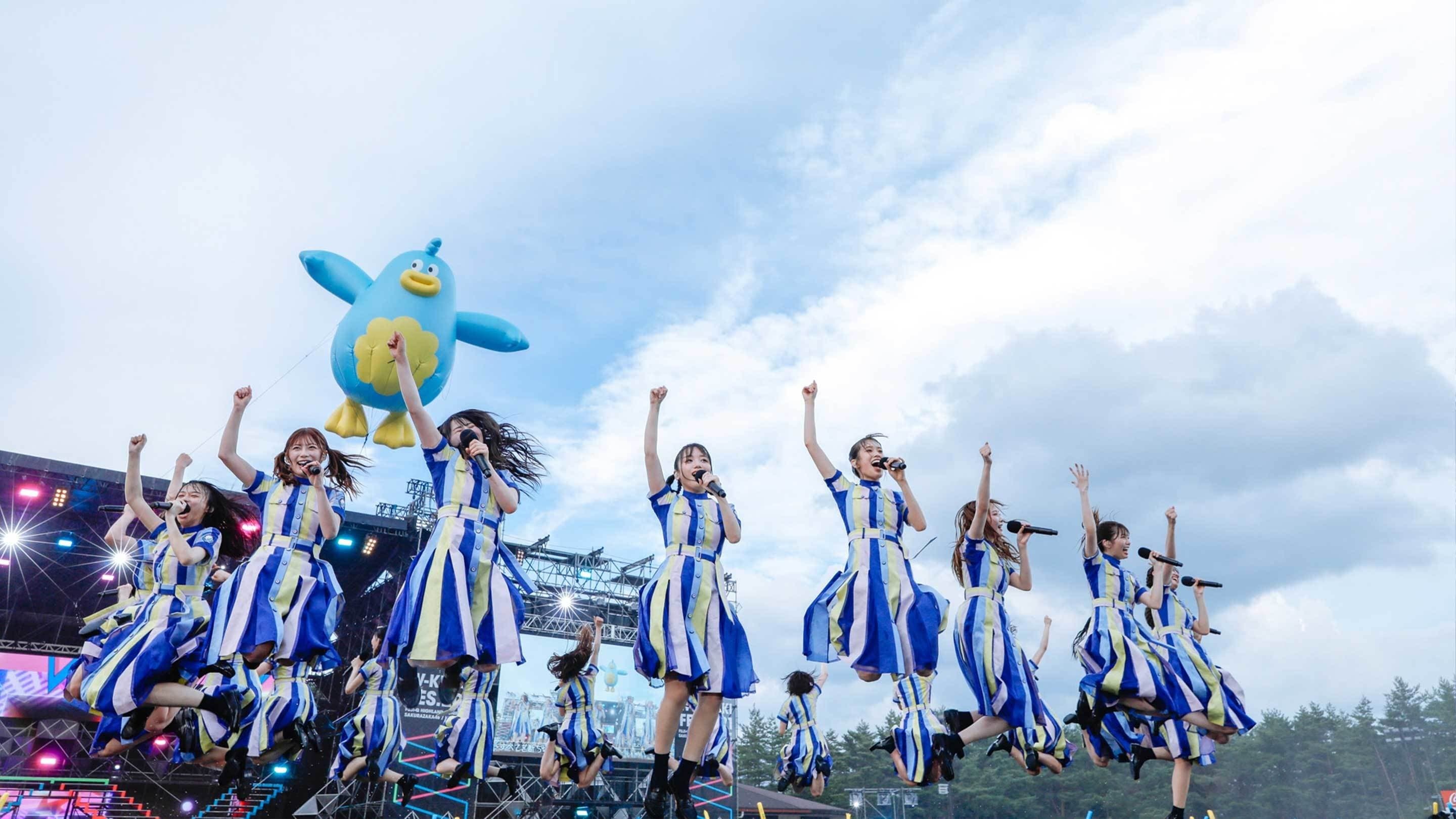 Backdrop for W-KEYAKI FES. 2022 「日向坂46」
