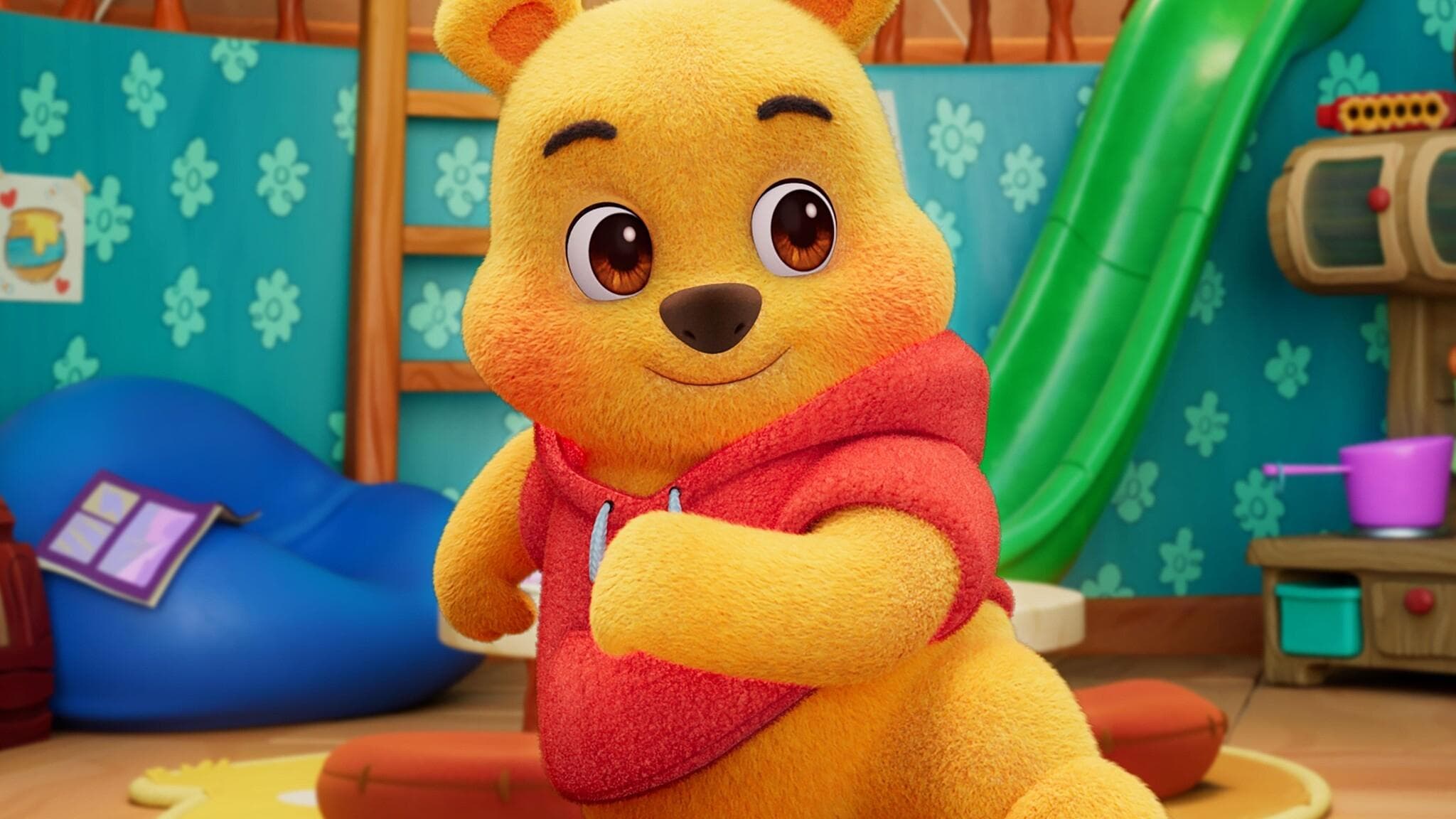 Backdrop for Playdate with Winnie the Pooh