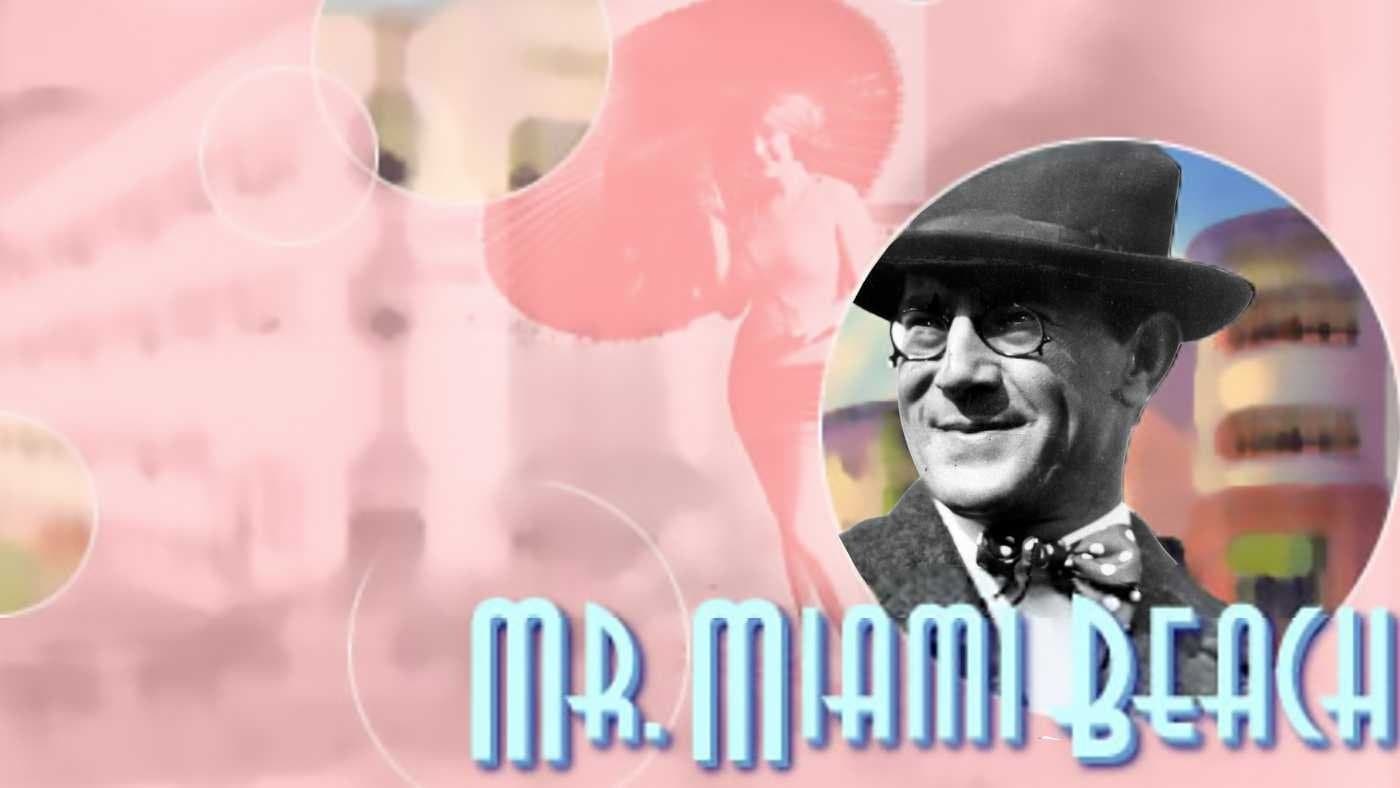 Backdrop for Mr. Miami Beach